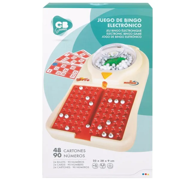 Bingo-automatas CB Games   Kartonas Plastmasinis (6 vnt.)