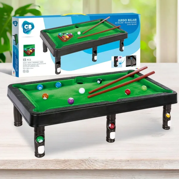Biljardipöytä CB Games 44,5 x 13 x 24,5 cm (12 osaa)