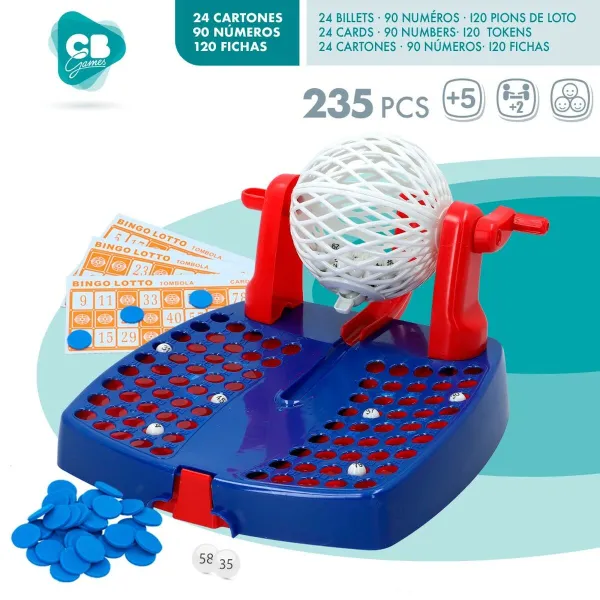 Bingo Colorbaby Sininen Muovinen (4 osaa)