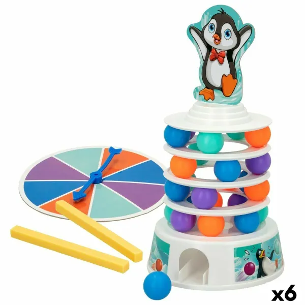Lautapeli Colorbaby Pingviini (6 osaa)