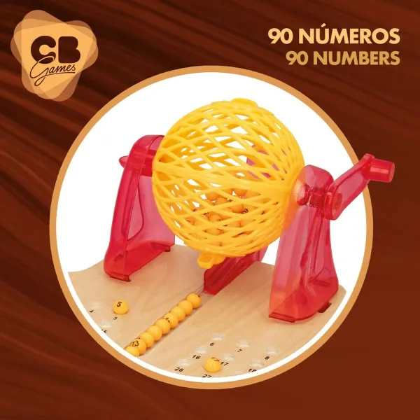 Bingo CB Games Medžio Plastmasinis (2 vnt.)