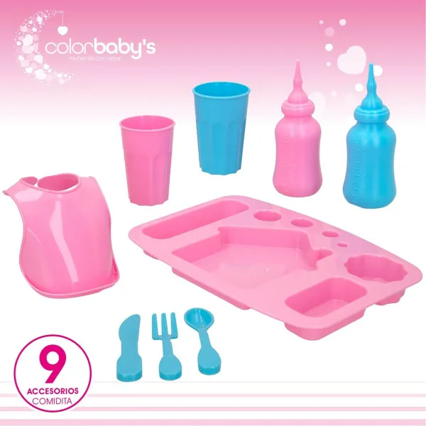 Nuketarvikkeet Colorbaby Vauvanukke 15 Kappaletta 20 x 2 x 15 cm 12 osaa