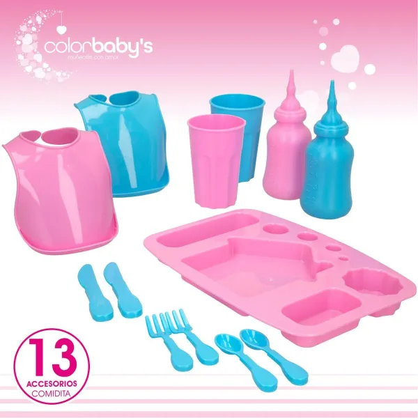 Аксессуары для кукол Colorbaby Пупс 20 Предметы 39 x 9,5 x 21,5 cm 6 штук