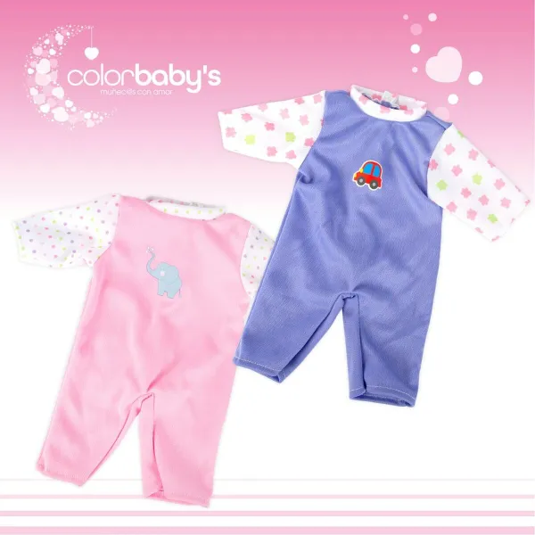 Mazulis lelle Colorbaby 2 gb. 24 x 42 x 11 cm