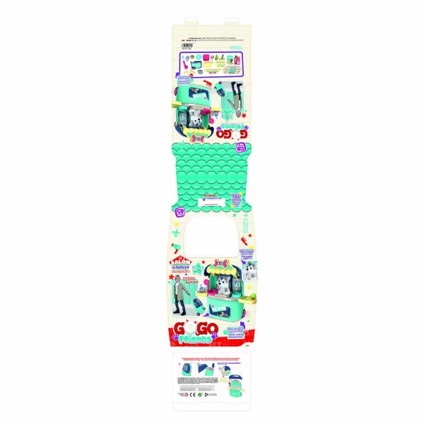 Plyysikankainen lemmikki GoGo Friends 46 x 42,5 x 23 cm (2 osaa)