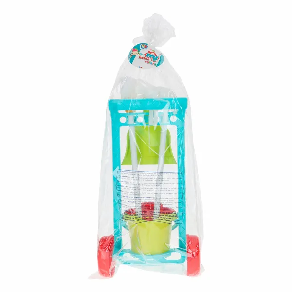 Tīrīšanas Ratiņi Ar Piederumiem Colorbaby 5 Daudzums Rotaļlieta 24,5 x 43,5 x 15 cm (20 gb.)