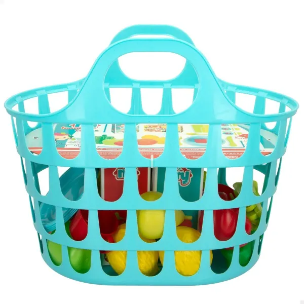 Leluruokasetti Colorbaby Keittiötarvikkeet ja -välineet 34 Kappaletta 33 Kappaletta (16 osaa)
