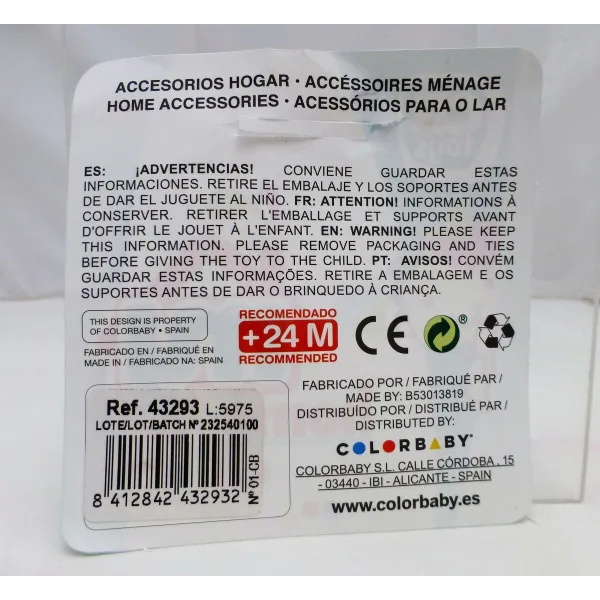 Šķīvis Colorbaby 21 Daudzums (10 gb.)