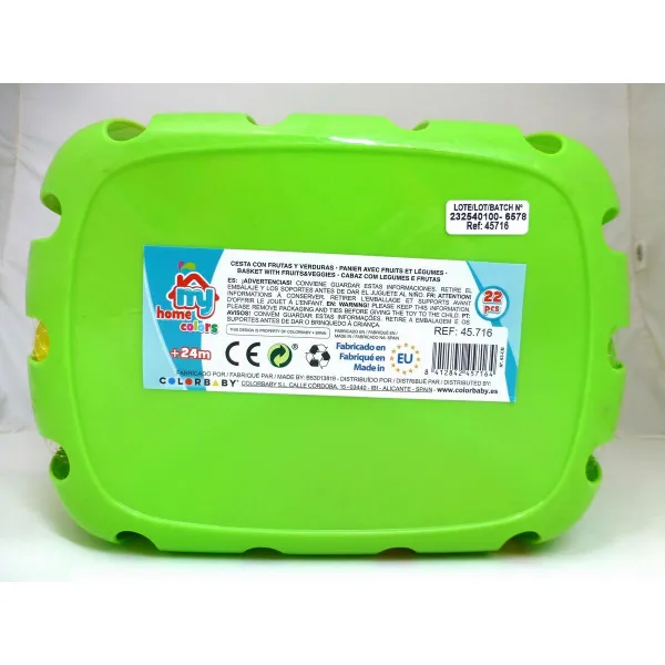 Šķīvis Colorbaby 22 Daudzums (12 gb.)