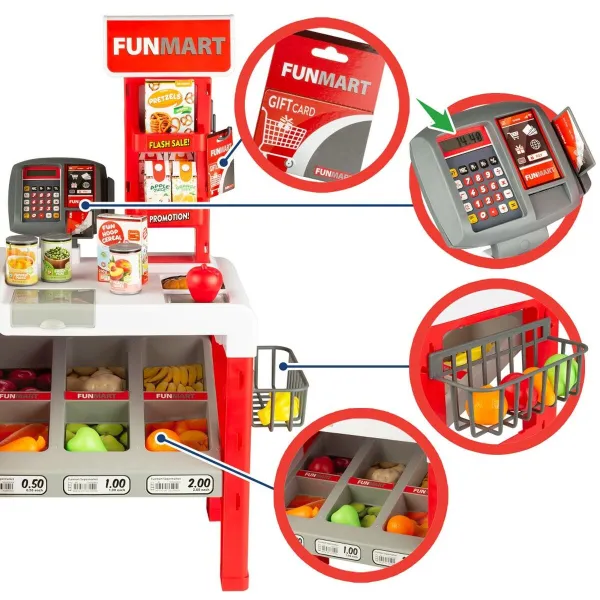 Lelu-supermarket Funville Funmart 55,5 x 75 x 29 cm