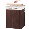 Bamboo laundry basket Springos HA0072