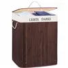 Bamboo laundry basket Springos HA0072