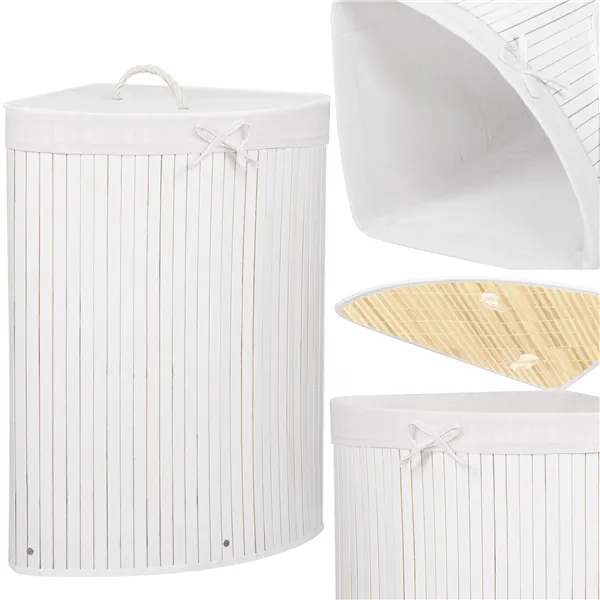 HA0074 BAMBOO LAUNDRY BASKET