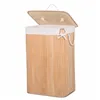 Bamboo laundry basket Springos HA0030 72l