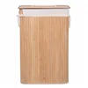 Bamboo laundry basket Springos HA0030 72l