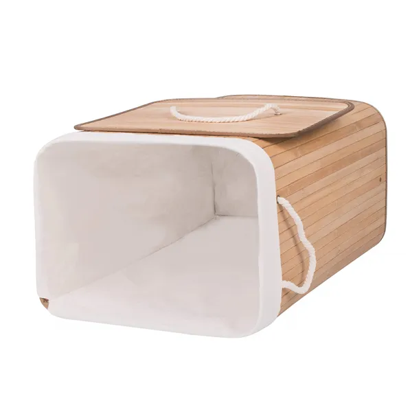 Bamboo laundry basket Springos HA0030 72l