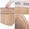 Bamboo laundry basket Springos HA0032 100l