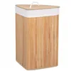 Bamboo laundry basket Springos HA0063 73l