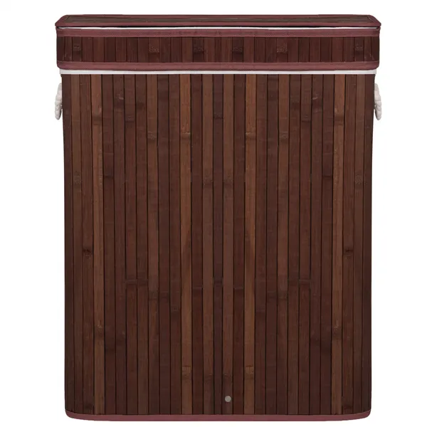 Bamboo laundry basket Springos HA0067 100l