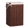 Bamboo laundry basket Springos HA0031 72l