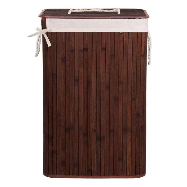 Bamboo laundry basket Springos HA0031 72l