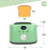 Toy toaster Colorbaby Sound 18 x 11,5 x 9,5 cm (6 Units)