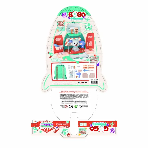 Playset GoGo Friends 37,5 x 34 x 36 cm Ракета 4 штук