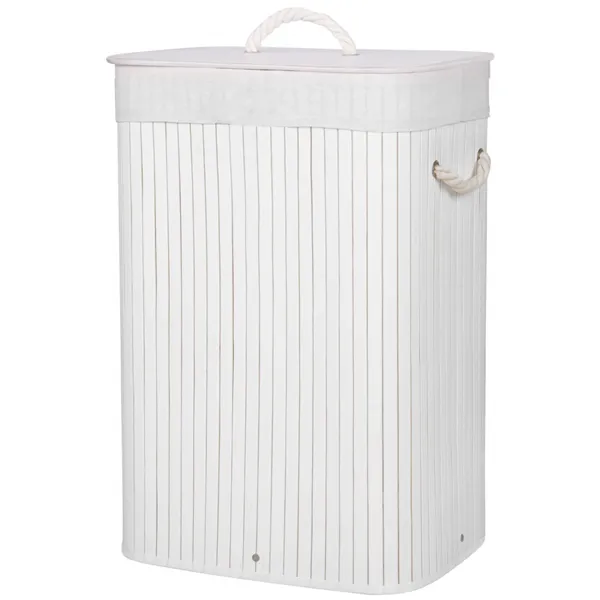 Bamboo laundry basket Springos HA0075 72l