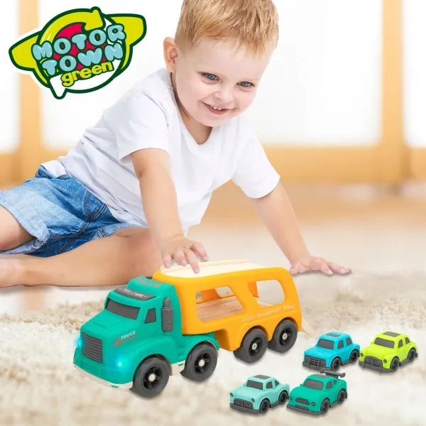Autorekka ja kitka-autot Motor Town Valo Ääni 32,5 x 13 x 10,5 cm (2 osaa)