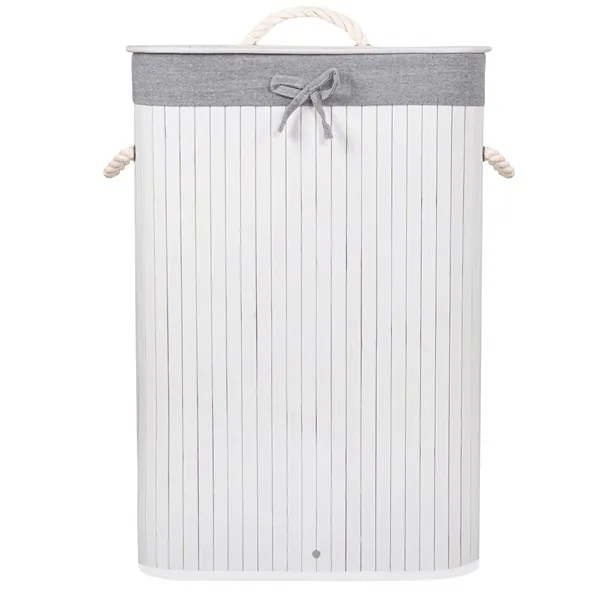 Bamboo laundry basket Springos HA0076 72l