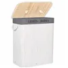 Bamboo laundry basket Springos HA0070 100L