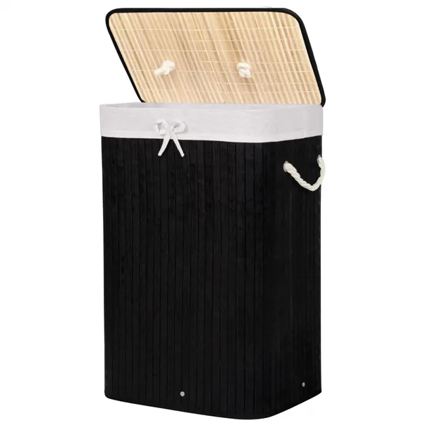 Bamboo laundry basket Springos HA0077 72l