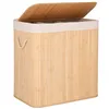 Bamboo laundry basket Springos HA0154 150L