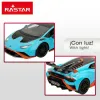 Kauko-ohjattava auto Lamborghini Huracán STO Sininen 1:14 (2 osaa)