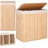 Bamboo laundry basket Springos HA0154 150L