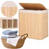 Bamboo laundry basket Springos HA0154 150L