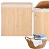 Bamboo laundry basket Springos HA0154 150L