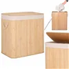 Bamboo laundry basket Springos HA0154 150L