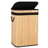 Bamboo laundry basket Springos HA0157 72l