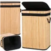 Bamboo laundry basket Springos HA0157 72l