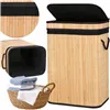 Bamboo laundry basket Springos HA0157 72l