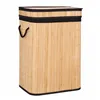 Bamboo laundry basket Springos HA0157 72l