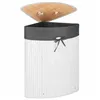 Bamboo laundry basket Springos HA0158 60l