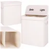 Bamboo laundry basket Springos HA0160 100l