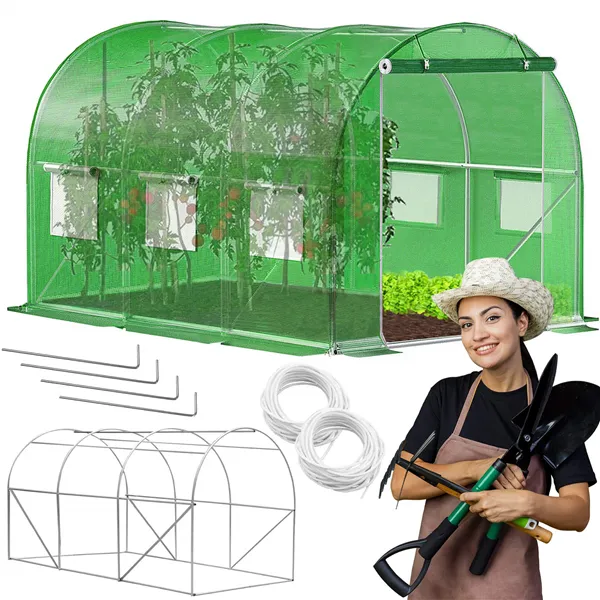 Garden greenhouse Springos GT0002 6 m2 (3x2x2 m)