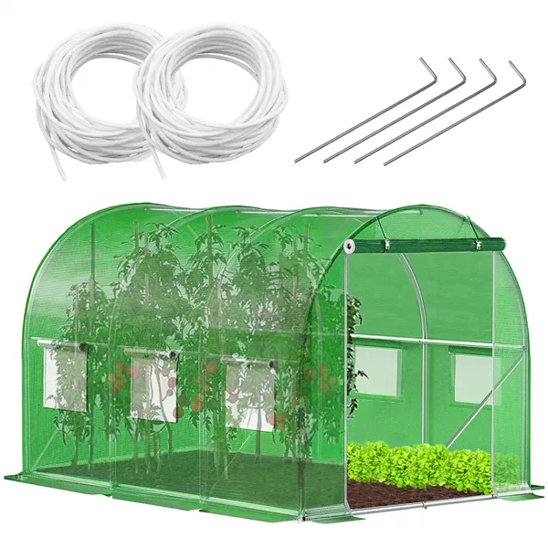 Garden greenhouse Springos GT0002 6 m2 (3x2x2 m)