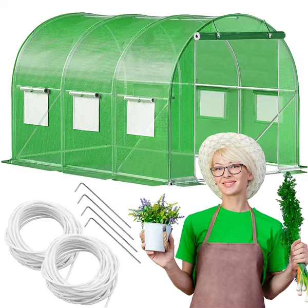 Garden greenhouse Springos GT0002 6 m2 (3x2x2 m)