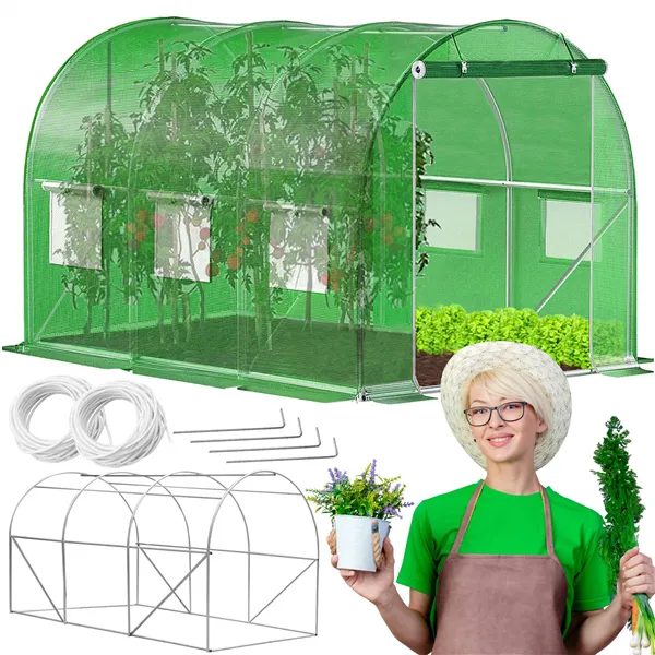 Garden greenhouse Springos GT0002 6 m2 (3x2x2 m)