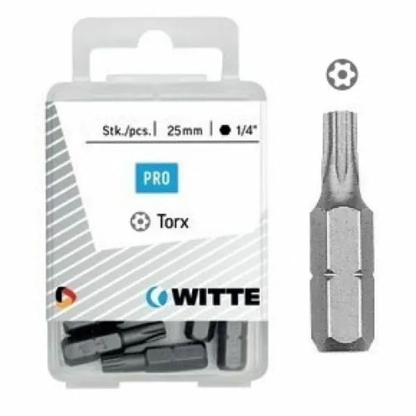 Teräsetti WITTE Torx TX 10 5 osaa