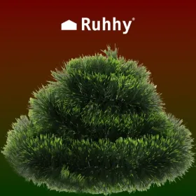 Jõulupuu pärg - roheline 6m Ruhhy 22308